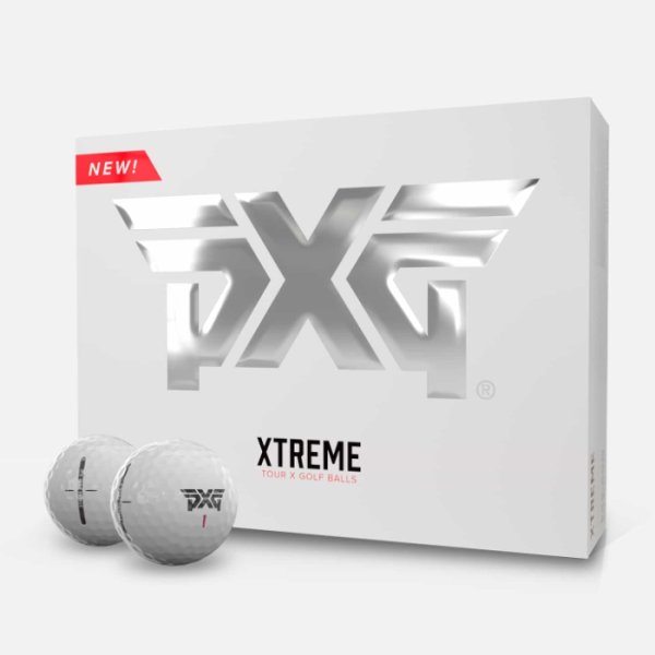 画像1: PXG ゴルフボール Xtreme Tour X - ホワイト 12個入 (1)