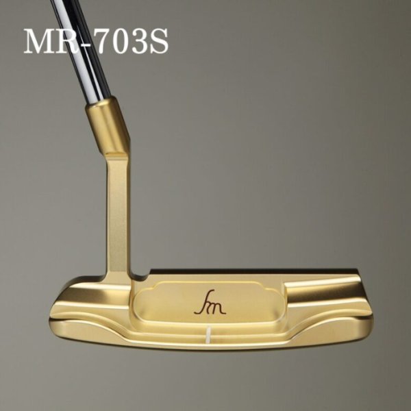 画像7: ヒロマツモト パター MR-707C MR-703S 24Kメッキ (7)