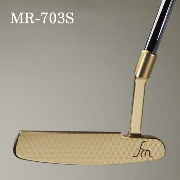 画像8: ヒロマツモト パター MR-707C MR-703S 24Kメッキ (8)