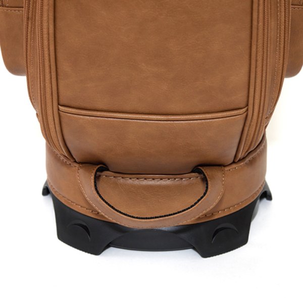 画像10: シェリフ キャディバッグ アンティークシリーズ キャメル メンズ 9.5インチ 2025セカンドモデル (10)