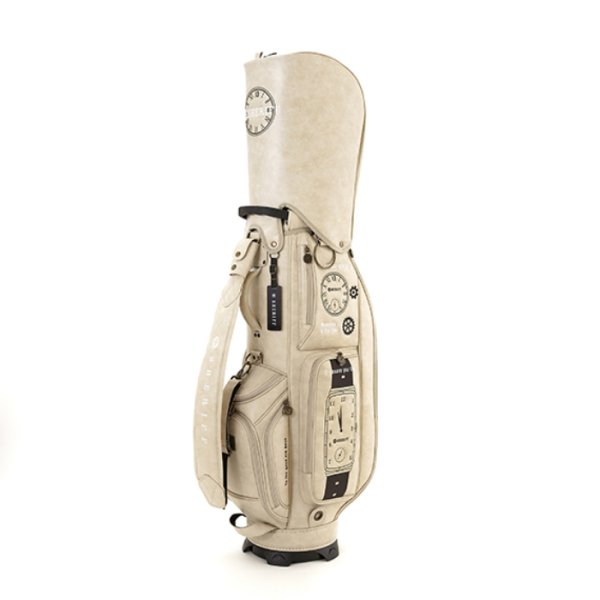 画像5: シェリフ キャディバッグ アンティークシリーズ ベージュ メンズ 9.5インチ 2025セカンドモデル (5)