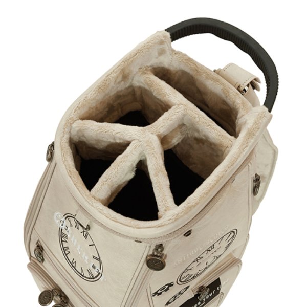 画像7: シェリフ キャディバッグ アンティークシリーズ ベージュ メンズ 9.5インチ 2025セカンドモデル (7)