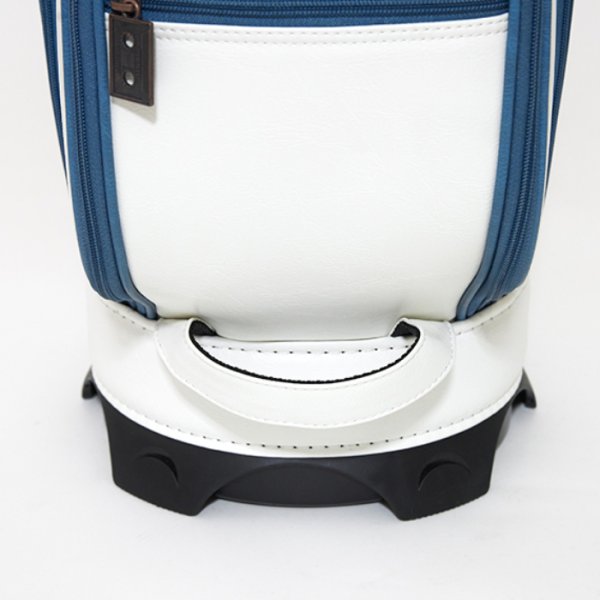 画像10: シェリフ キャディバッグ ミュージックシリーズ ホワイト×ターコイズ メンズ 9.5インチ 2025セカンドモデル (10)