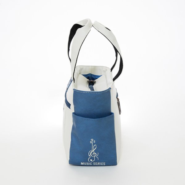 画像4: シェリフ ラウンドポーチ ミュージックシリーズ ホワイト×ターコイズ 2025セカンドモデル 数量限定 (4)