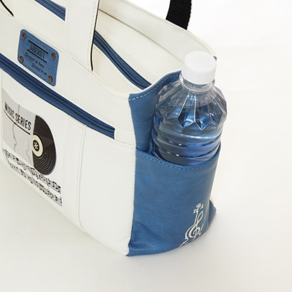 画像7: シェリフ ラウンドポーチ ミュージックシリーズ ホワイト×ターコイズ 2025セカンドモデル 数量限定 (7)