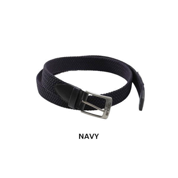 画像2: ドゥーカス メッシュベルト ネイビー/ホワイト ユニセックス ゴルフ ギフトにもおすすめ (2)