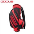画像1: ドゥーカス キャディバッグ ブラックレッド DCC770 TOUR NINE.FIVE 9.5インチ (1)
