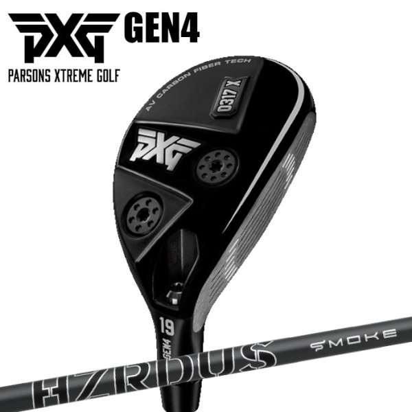 画像1: PXG 0317X GEN4 HYBRIDS 25度 × Truetemper HZRDUS BLACK HYBRID (1)