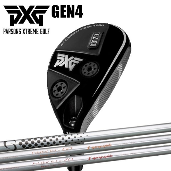 画像1: PXG 0317X GEN4 HYBRIDS 25度 × syncagraphite LOOP for HYBRID (1)