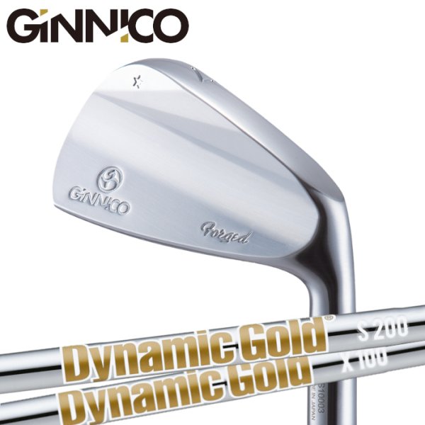 画像1: GINNICO MB IRON × TrueTemper DynamicGold【#4-P 7本セット】 (1)