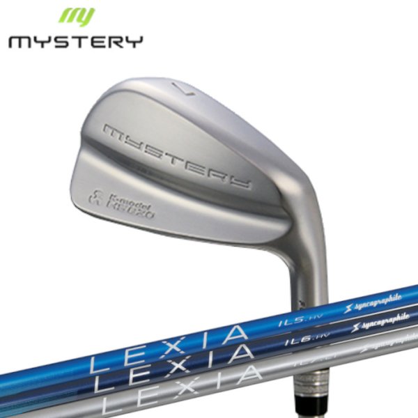 画像1: MISTERY HS820 IRON × Syncagraphite LEXIA【#5-PW 6本セット】 (1)