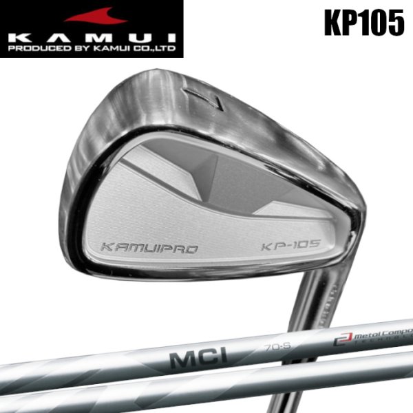 画像1: KAMUI KP105 IRON × Fujikura MCI【#4-PW 7本セット】 (1)