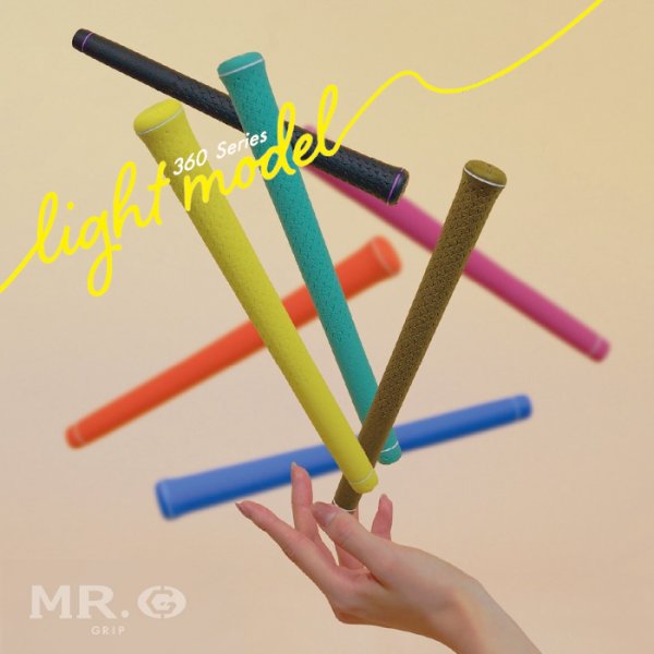 画像1: [予約9/8発売] MR.G グリップ 360 ライトモデル バックライン無し ミスタードットジー プラスキュー + PLUS CUE (1)
