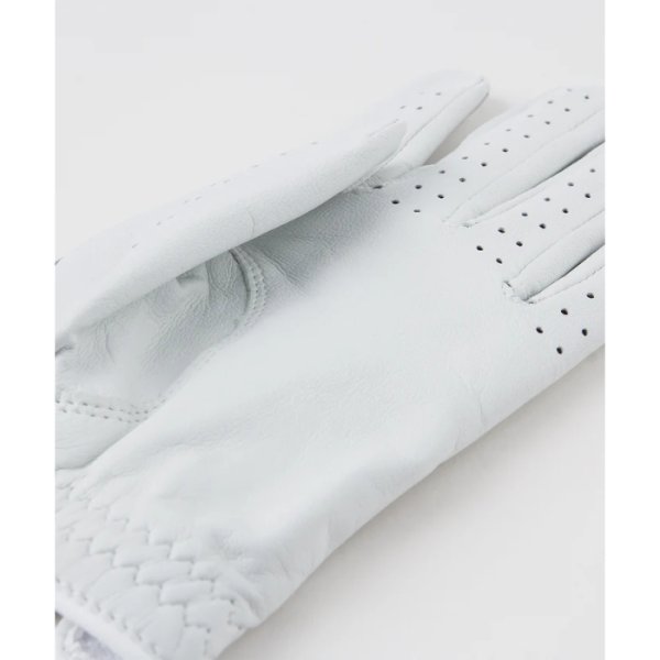 画像10: プレミアム レザー グローブ 左手用 | ゼロフィット イオンスポーツ | 最高品質 シープスキンレザー 白 ホワイト (10)