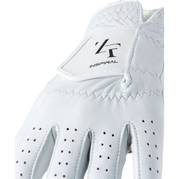 画像4: プレミアム レザー グローブ 左手用 | ゼロフィット イオンスポーツ | 最高品質 シープスキンレザー 白 ホワイト (4)