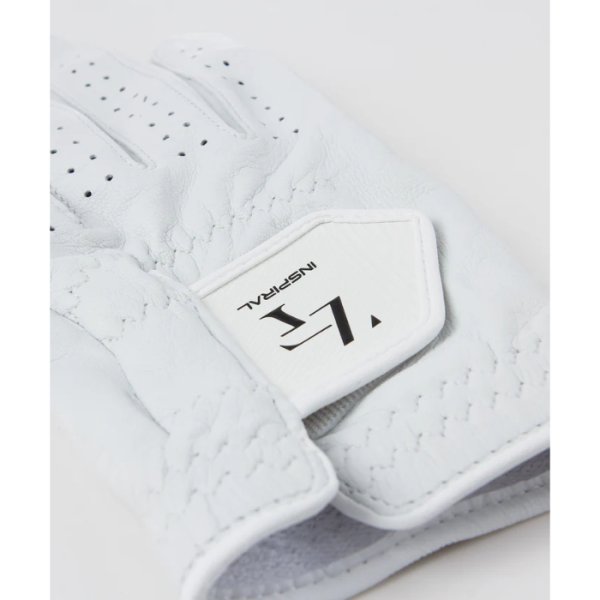 画像12: プレミアム レザー グローブ 左手用 | ゼロフィット イオンスポーツ | 最高品質 シープスキンレザー 白 ホワイト (12)