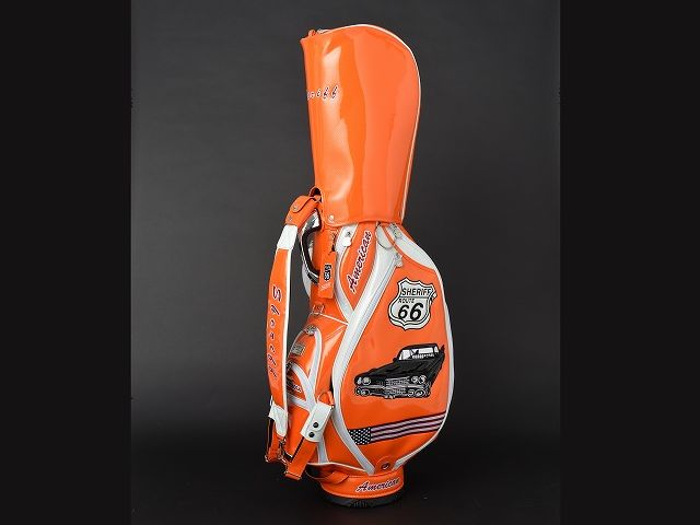 シェリフ アメリカンシリーズ 3点式スタンドバッグ オレンジ