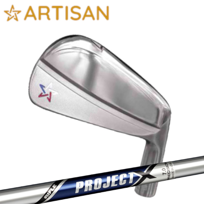 地クラブ(カスタムゴルフクラブ)＞アイアンセット ARTISANGOLF IRON LS☆720 Series × PROJECT X【#4-PW 7本 セット】｜地クラブ販売のEvolvin