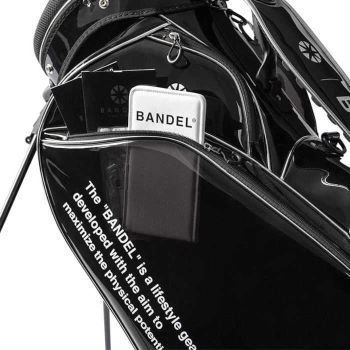 41250円 大好き バンデル BANDEL ゴルフバッグ Clear Tour Caddy Bag キャディバッグ スタンドバッグ ブラック クリアバッグ メンズ レディース