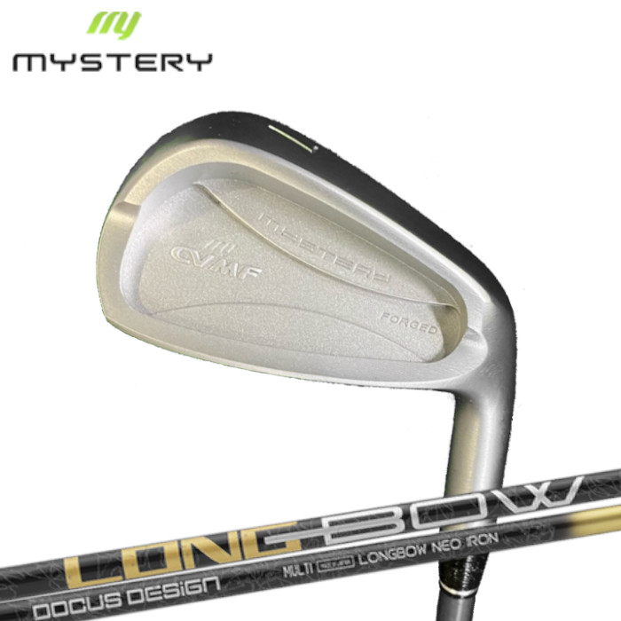 地クラブ(カスタムゴルフクラブ)＞アイアンセット MISTERY CVMF IRON × DOCUS LONGBOW NEO for IR【#5-PW  6本セット】｜地クラブ販売のEvolvin